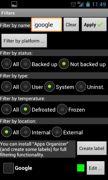 multifilter