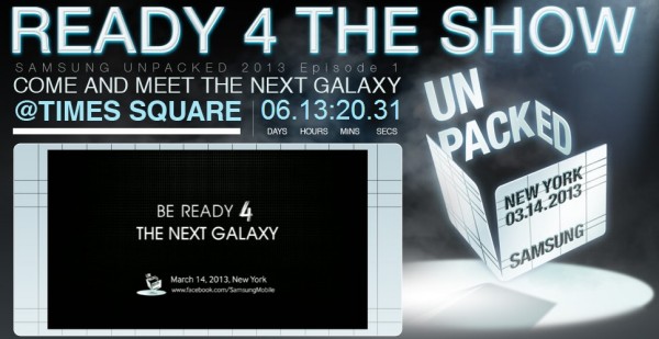 galaxy s4 countdown now