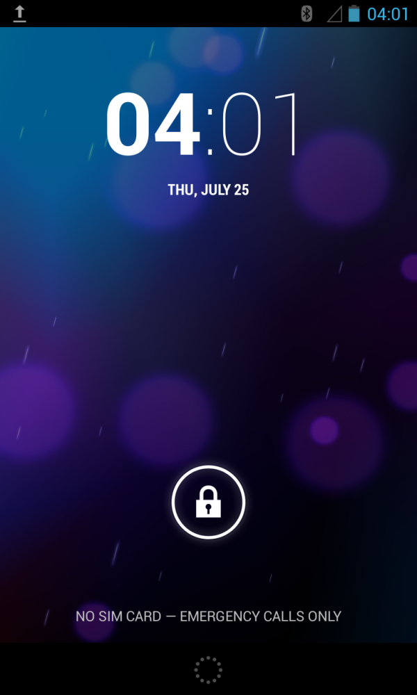 Screen lock